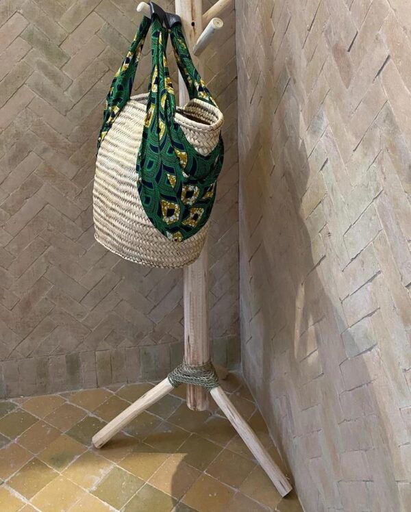 Portant à Vêtements et Porte-Manteau en Bois Fait Main – Image 5
