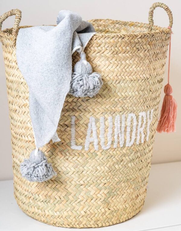 Panier à Linge Tissé à la Main – Image 3