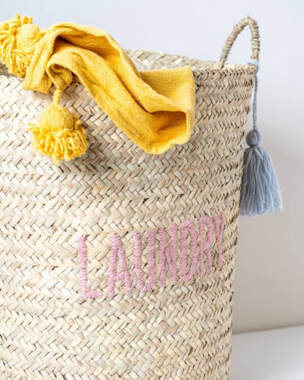 Panier à Linge Tissé à la Main – Image 4