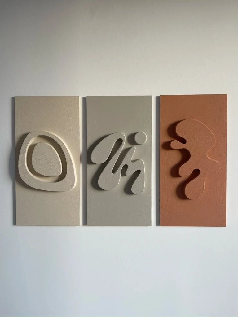 Ensemble de 3 tableaux décoratifs