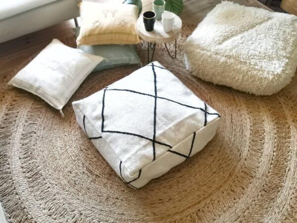 Pouf Marocain Fait Main
