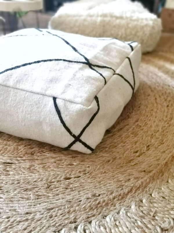 Pouf Marocain Fait Main – Image 3